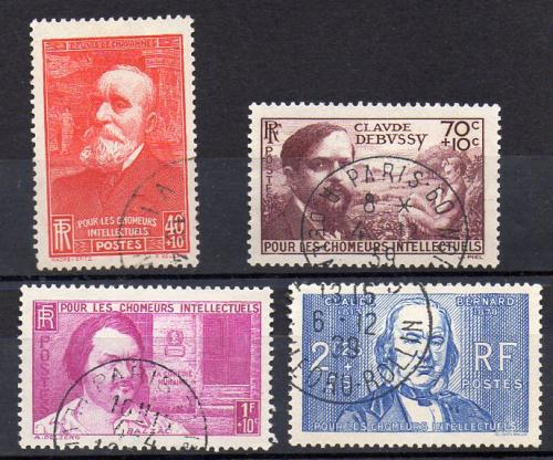France Year 1939 Yvert No. 436/39 (o)